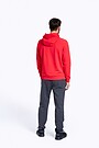Stretch cotton hoodie 2 | RED | Audimas