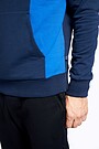 Stretch cotton hoodie 4 | BLUE | Audimas