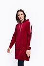 Cotton velour dress 1 | BORDO | Audimas