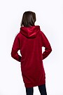 Cotton velour dress 2 | BURGUND | Audimas