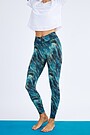 Printed functional leggings 3 | GREEN | Audimas