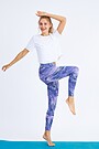 Printed functional leggings 1 | ROŽINĖ | Audimas