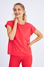 Lightweight SENSITIVE t-shirt 1 | RED/PINK | Audimas