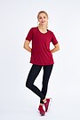 Soft touch modal t-shirt 3 | BORDO | Audimas