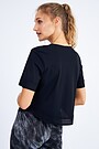 Lightweight SENSITIVE t-shirt 2 | BLACK | Audimas