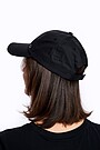 Poplin cap with reflective details 2 | BLACK | Audimas