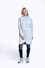 Warm fleece long zip-through jacket 3 | BLUE | Audimas
