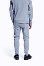 Cotton tapered fit sweatpants 5 | GREY/MELANGE | Audimas