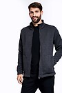 Warm fleece zip-through jacket 1 | GREY/MELANGE | Audimas