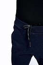 Cotton tapered fit sweatpants 3 | BLUE | Audimas