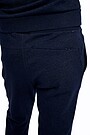 Cotton tapered fit sweatpants 4 | BLUE | Audimas