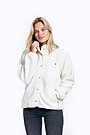Warm fleece zip-through hoodie 1 | WHITE | Audimas