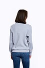 Soft inner surface cotton half-zip sweatshirt 3 | GREY/MELANGE | Audimas