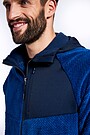 Warm fleece zip-through hoodie 3 | BLUE | Audimas