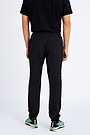 Lightweight stretch fabric pants 3 | BLACK | Audimas