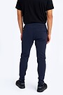 Cotton tapered fit sweatpants 3 | BLUE | Audimas