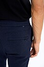 Cotton tapered fit sweatpants 5 | BLUE | Audimas