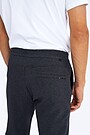 Cotton tapered fit sweatpants 5 | GREY/MELANGE | Audimas