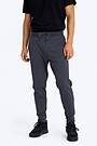 Stretch cotton tapered fit sweatpants 2 | GREY/MELANGE | Audimas