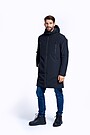 Long rain protective 3M THINSULATE insulated parka 1 | BLACK | Audimas