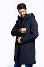 Long rain protective 3M THINSULATE insulated parka 4 | BLACK | Audimas