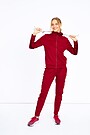 Stretch  sweatpants with cotton inside 4 | BORDO | Audimas