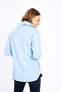 Stretch cotton crewneck 2 | BLUE | Audimas