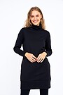 Soft inner surface cotton dress 5 | BLACK | Audimas