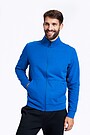 Strech cotton zip-through jacket 1 | BLUE | Audimas