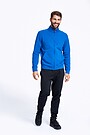 Strech cotton zip-through jacket 5 | BLUE | Audimas