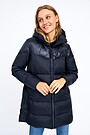 Long puffer down jacket 3 | BLACK | Audimas