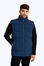 Puffer down vest 1 | BLUE | Audimas