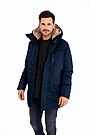 Puffer down parka with membrane 2 | BLUE | Audimas