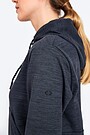 Functional zip-through hoodie 4 | GREY/MELANGE | Audimas