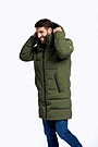 Puffer down coat with membrane 4 | GREEN/ KHAKI / LIME GREEN | Audimas