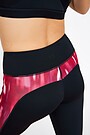 Printed shaping leggings 4 | BURGUND | Audimas