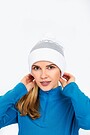 Knitted merino wool hat 1 | WHITE | Audimas