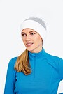 Knitted merino wool hat 3 | WHITE | Audimas