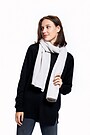 Knitted merino wool scarf with cashmere 1 | PILKA | Audimas