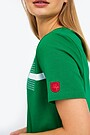 Cotton tee with print 4 | GREEN/ KHAKI / LIME GREEN | Audimas
