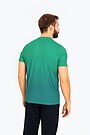 Functional tee with print 3 | GREEN/ KHAKI / LIME GREEN | Audimas