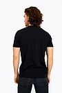 Cotton tee with print 3 | BLACK | Audimas