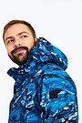 Long ski jacket with THERMORE thermal insulation 4 | BLUE | Audimas