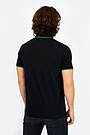 Cotton polo shirt 2 | BLACK | Audimas