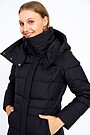 Long puffer down coat 4 | BLACK | Audimas