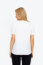 Cotton tee with print 3 | WHITE | Audimas