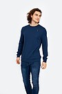 Merino wool blend sweatshirt 1 | BLUE | Audimas