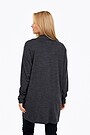 Merino-bamboo blend cardigan 2 | GREY/MELANGE | Audimas