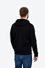 Merino wool blend hoodie 2 | BLACK | Audimas