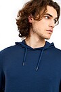 Merino wool blend hoodie 3 | BLUE | Audimas